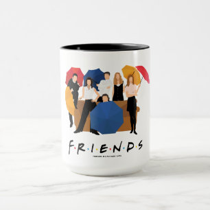 FRIENDS™ Karaktärssilhuett Mugg