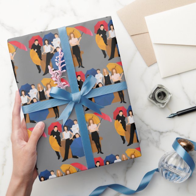FRIENDS™ Karaktärssilhuett Presentpapper (Gifting)
