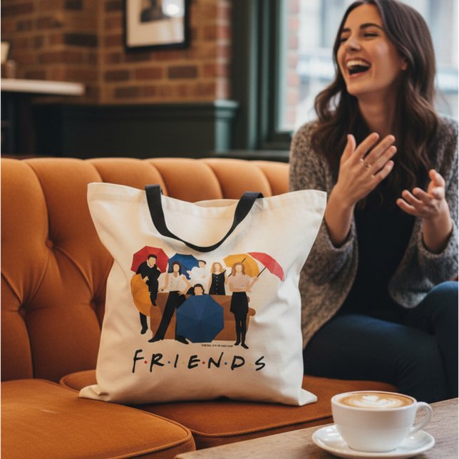 FRIENDS™ Karaktärssilhuett Tygkasse (Skapare uppladdad)