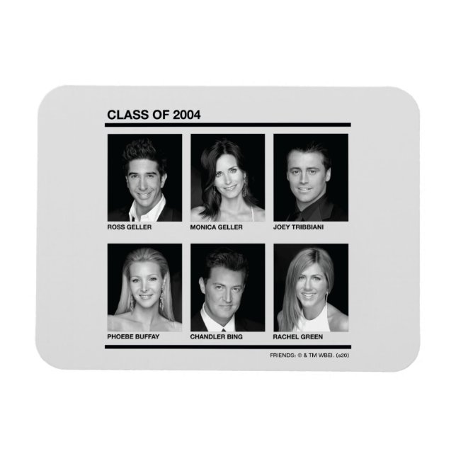 FRIENDS™ | Klass 2004 Magnet (Horisontell)