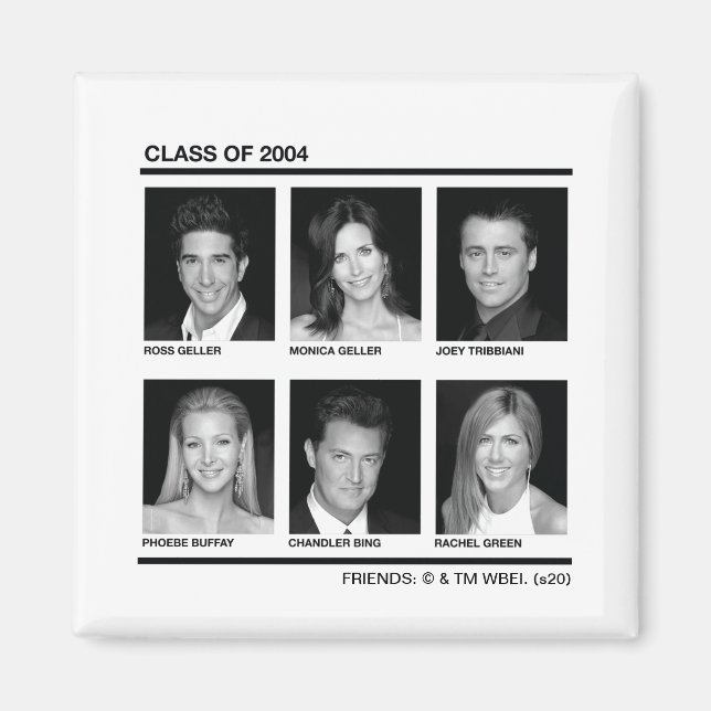 FRIENDS™ | Klass 2004 Magnet (Framsidan)