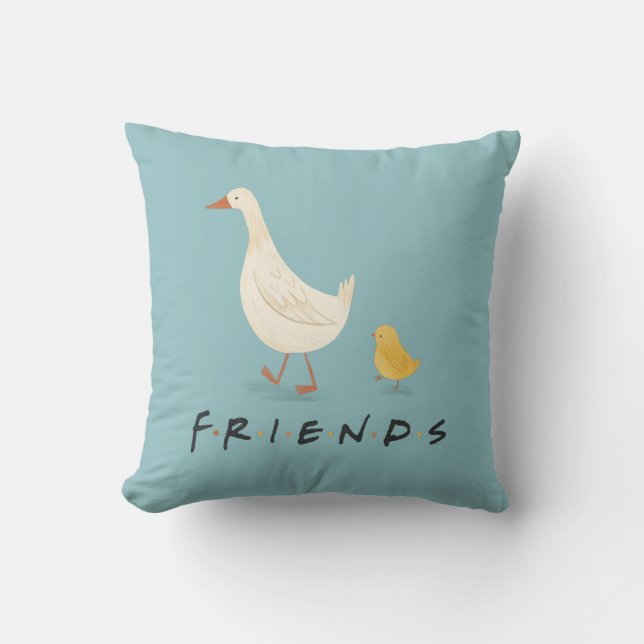FRIENDS™ | Kycklingen och Ankungen Kudde (Framsida)