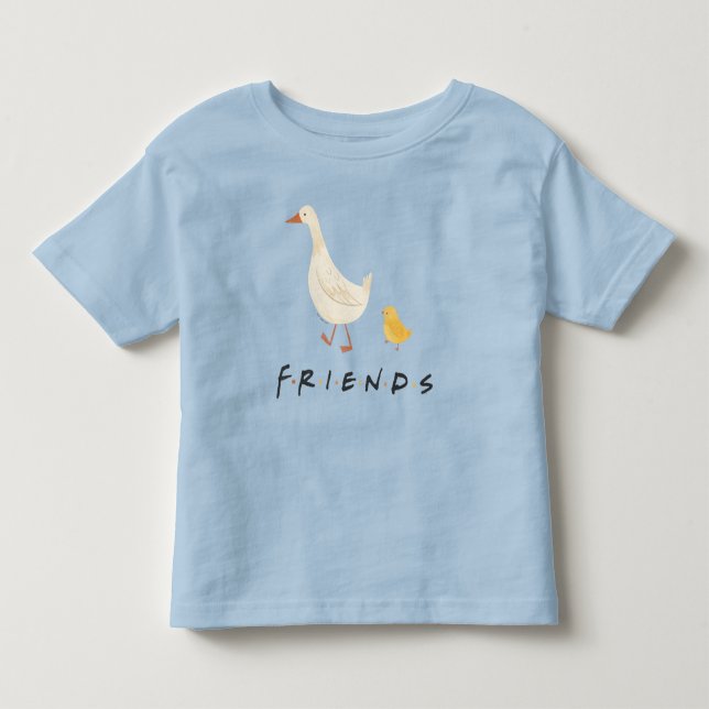 FRIENDS™ | Kycklingen och Ankungen T Shirt (Framsida)