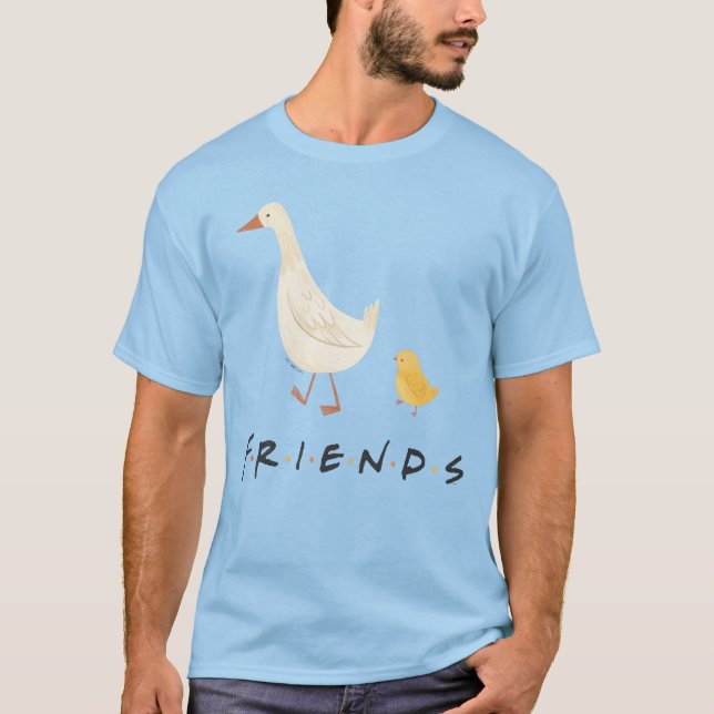 FRIENDS™ | Kycklingen och Ankungen T Shirt (Framsida)