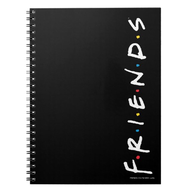 FRIENDS™-Logotyp Anteckningsbok (Framsidan)