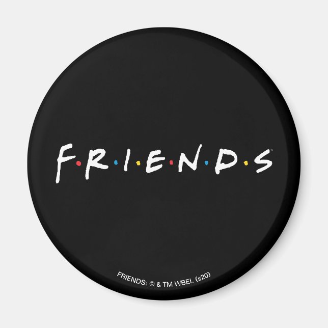 FRIENDS™-Logotyp Magnet (Framsidan)