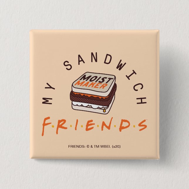 FRIENDS™ | Min Smörgås Knapp (Framsida)