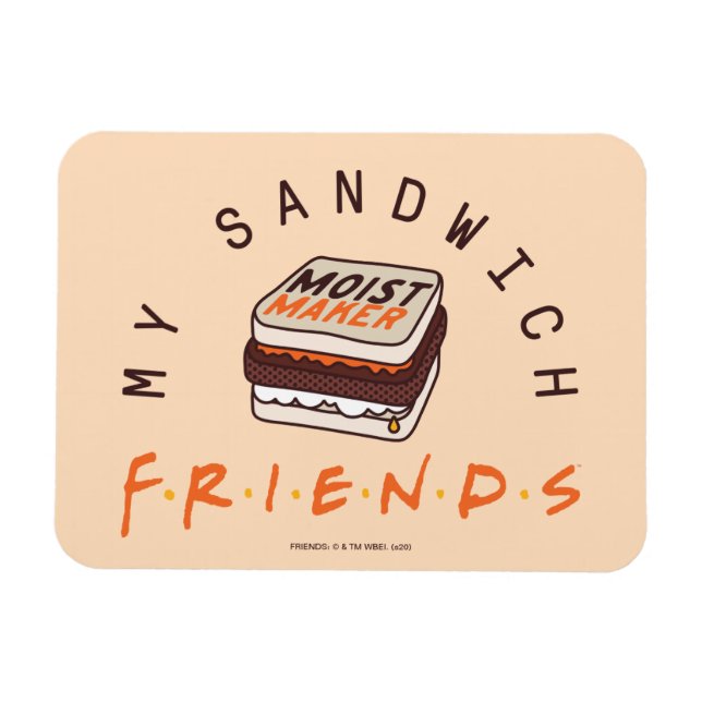 FRIENDS™ | Min Smörgås Magnet (Horisontell)