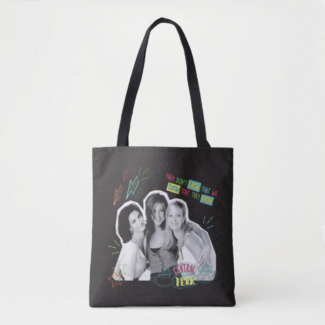 FRIENDS™ | Monica, Rachel & Phoebe Tygkasse (Framsida)