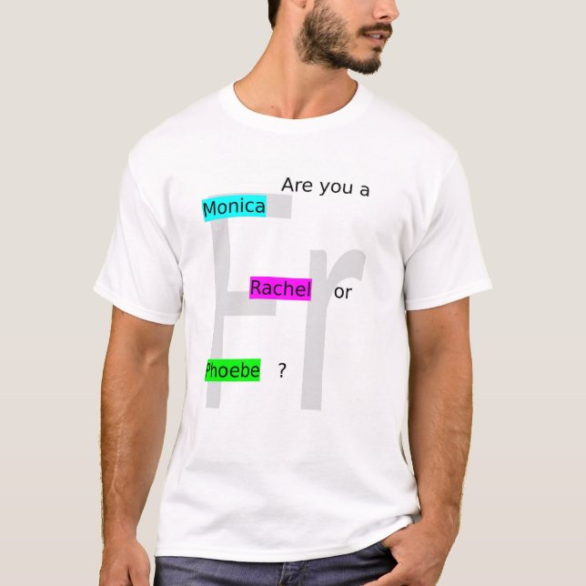 Friends Monica T Shirt (Framsida)