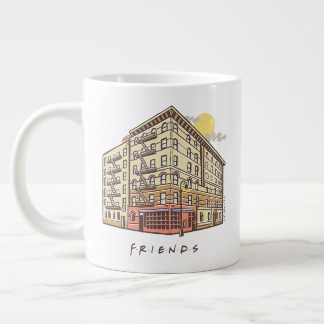 FRIENDS™ | Monicas lägenhetshus Jumbo Mugg (Vänster)