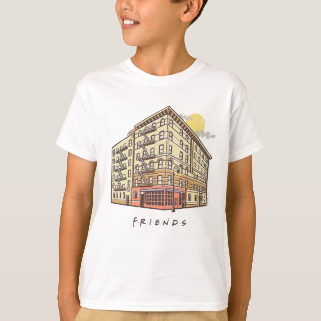 FRIENDS™ | Monicas lägenhetshus T Shirt (Framsida)
