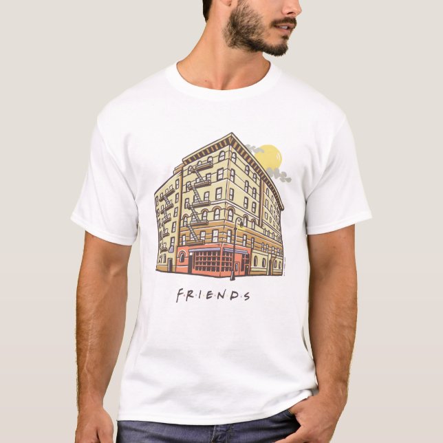 FRIENDS™ | Monicas lägenhetshus T Shirt (Framsida)