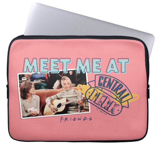 FRIENDS™ | Möt mig på Central Perk Laptop Fodral (Framsidan)