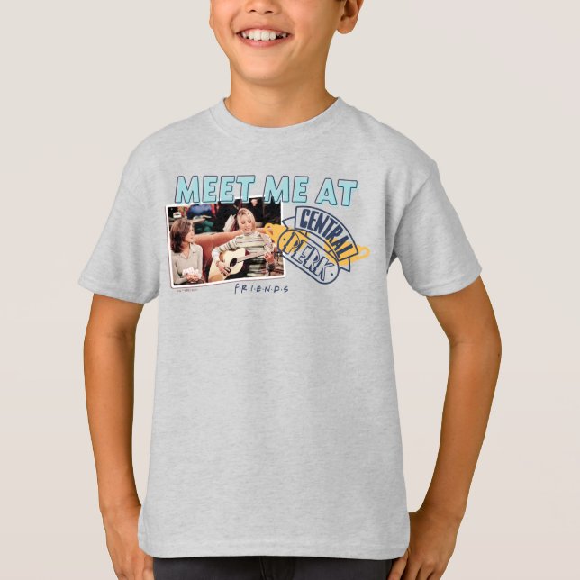 FRIENDS™ | Möt mig på Central Perk T Shirt (Framsida)