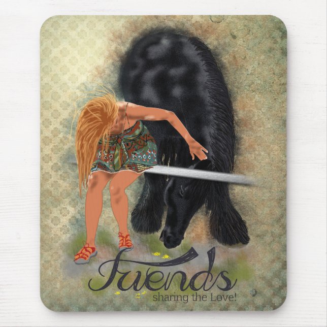 FRIENDS - Mousepad Musmatta (Framsidan)