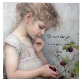 FRIENDS n RASPBERRIES TILE Kakelplatta