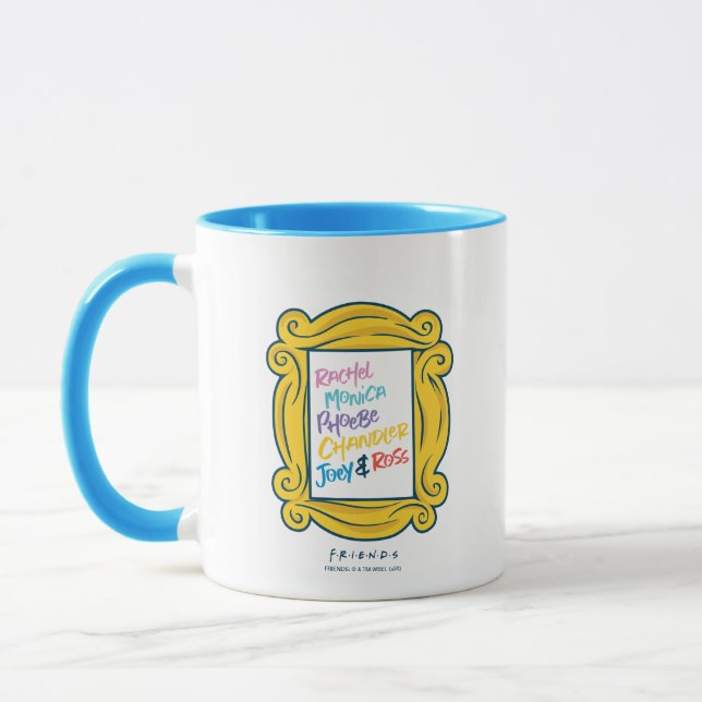 FRIENDS™ Namn i kikhål Mugg (Vänster)