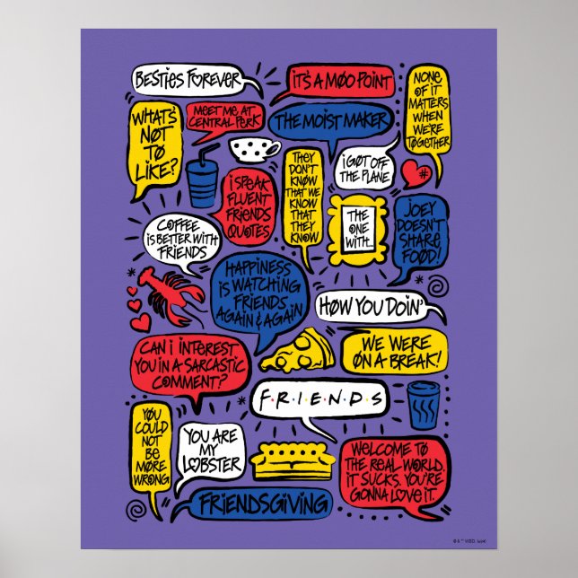 FRIENDS™-offerter Poster (Framsidan)