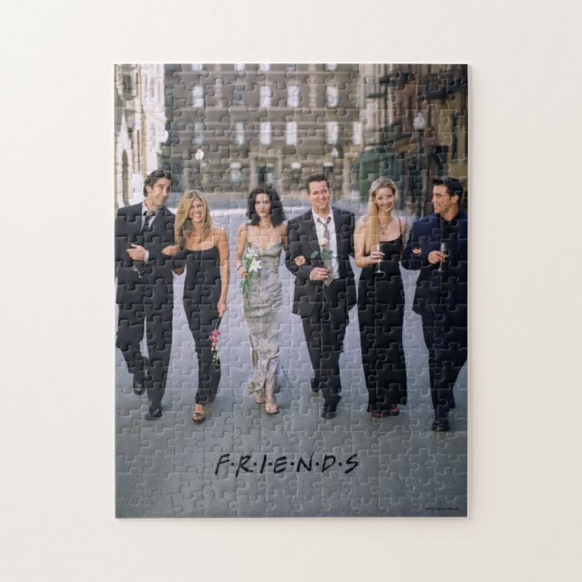 FRIENDS™ | Par i formell klänning Pussel (Vertikal)
