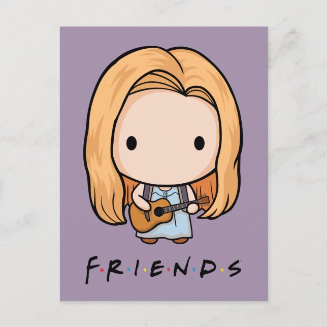 FRIENDS™ | Phoebe Chibi Inbjudan Vykort (Framsida)