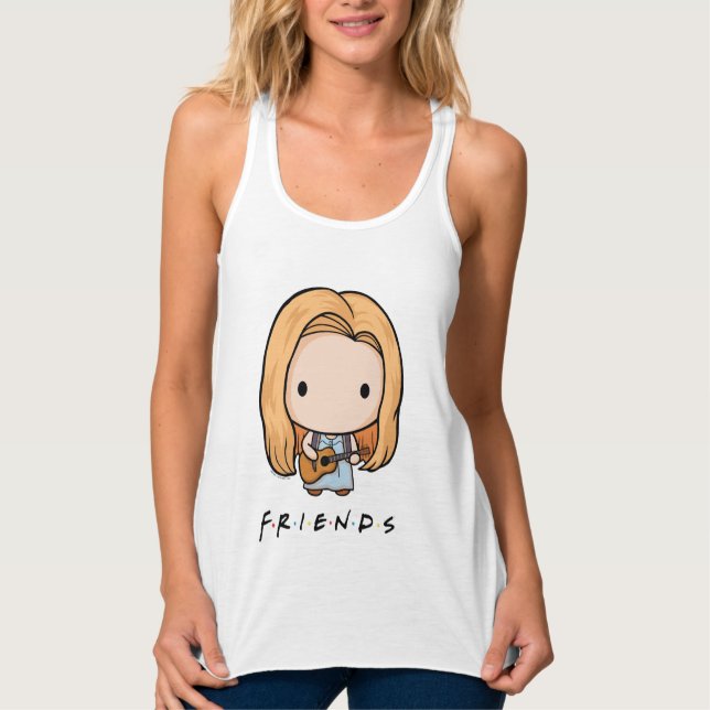 FRIENDS™ | Phoebe Chibi Linne Med Racerback (Framsida)