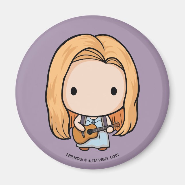 FRIENDS™ | Phoebe Chibi Magnet (Framsidan)
