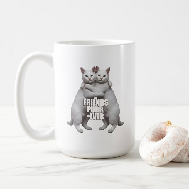 Friends Purr-Ever Kaffemugg (Med munk)