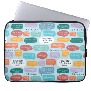 FRIENDS™ Quote Mönster Laptop Fodral