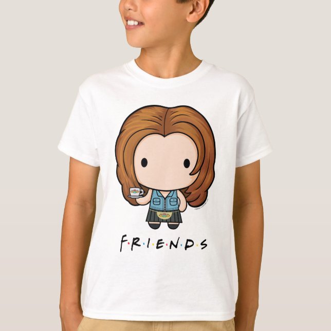 FRIENDS™ | Rachel Chibi T Shirt (Framsida)
