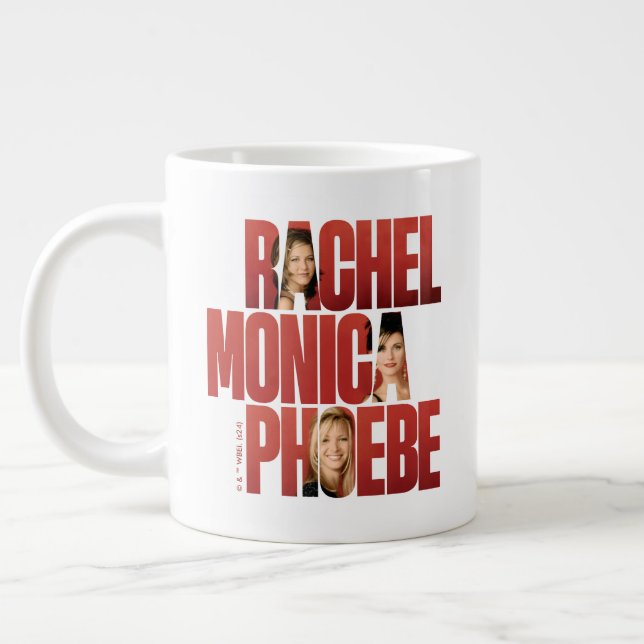 FRIENDS™ | Rachel, Monica & Phoebe Jumbo Mugg (Vänster)