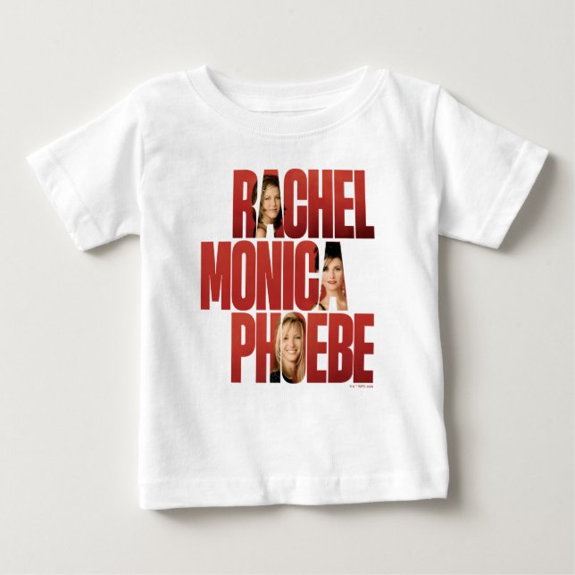 FRIENDS™ | Rachel, Monica & Phoebe T Shirt (Framsida)