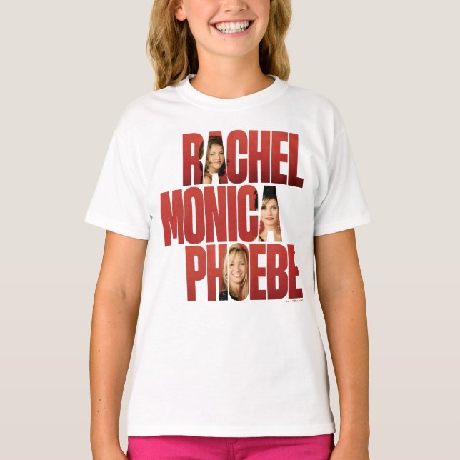 FRIENDS™ | Rachel, Monica & Phoebe T Shirt (Framsida)