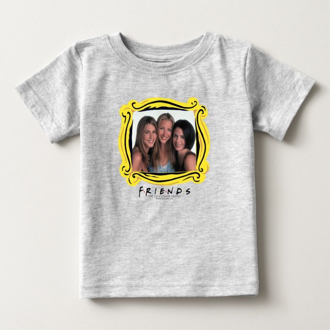 FRIENDS™ | Rachel, Phoebe, and Monica T Shirt (Framsida)