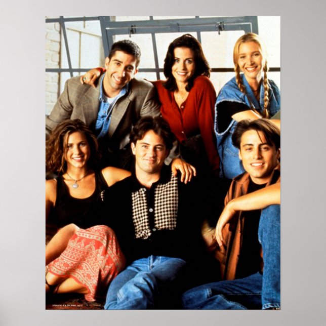 FRIENDS™ | Rollin sitter i Monicas lägenhet Poster (Framsidan)