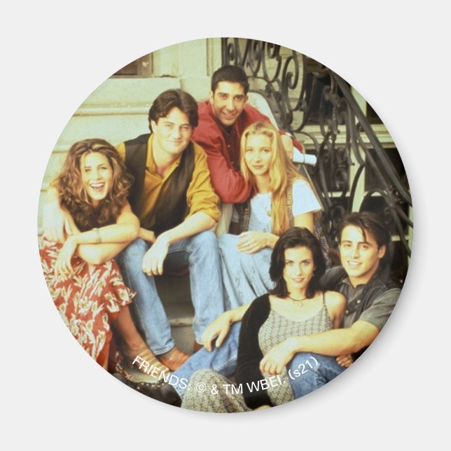 FRIENDS™ | Rollistan där ensemblen sitter Magnet (Framsidan)