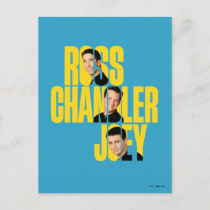 FRIENDS™ Ross, Chandler & Joey Vykort