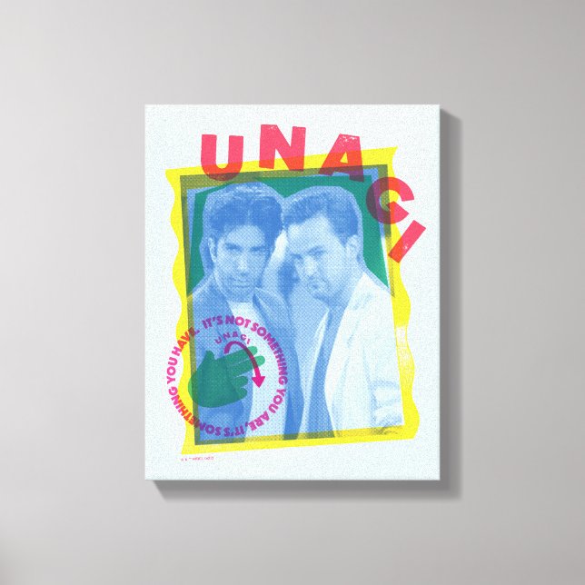 FRIENDS™ | Ross & Chandler - Unagi Canvastryck (Framsida)