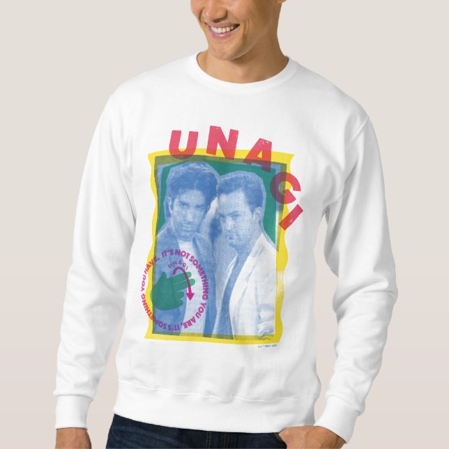 FRIENDS™ | Ross & Chandler - Unagi Lång Ärmad Tröja (Framsida)