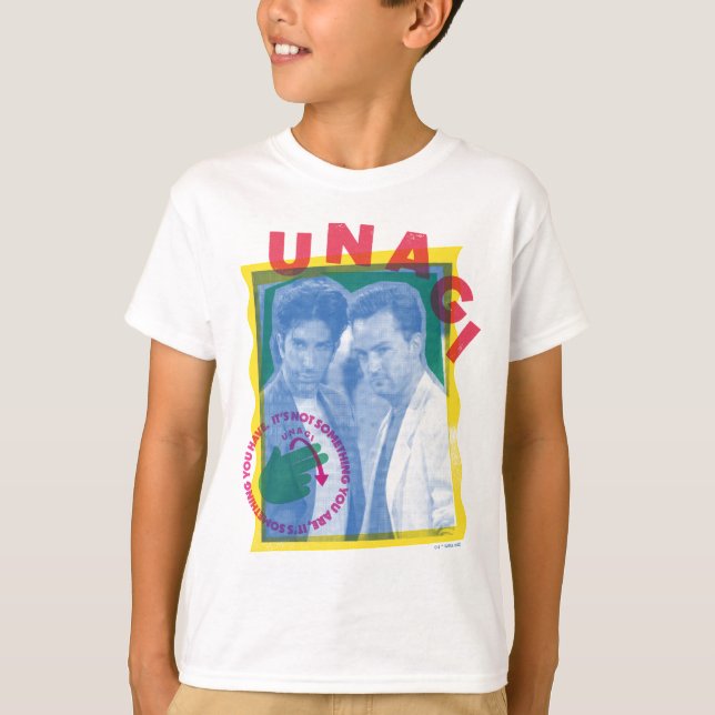 FRIENDS™ | Ross & Chandler - Unagi T Shirt (Framsida)