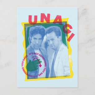 FRIENDS™ Ross & Chandler - Unagi Vykort