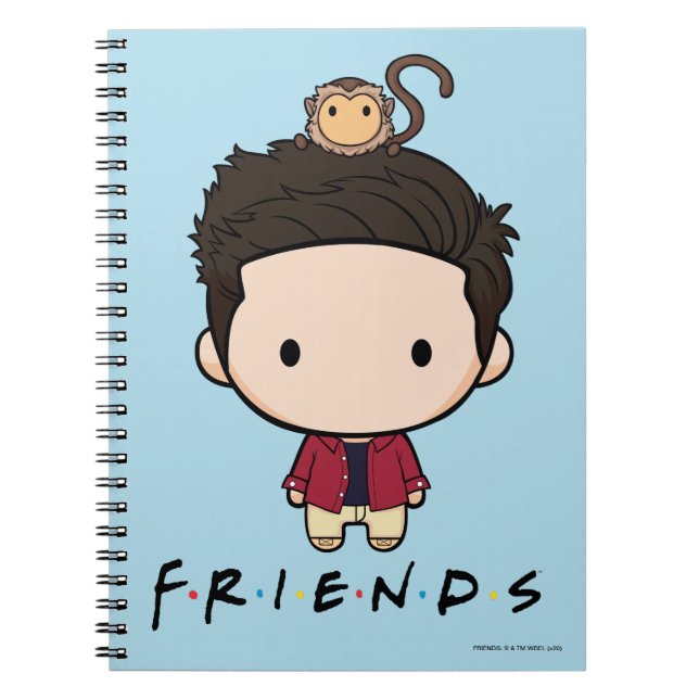 FRIENDS™ | Ross Chibi Anteckningsbok (Framsidan)