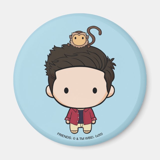 FRIENDS™ | Ross Chibi Magnet (Framsidan)