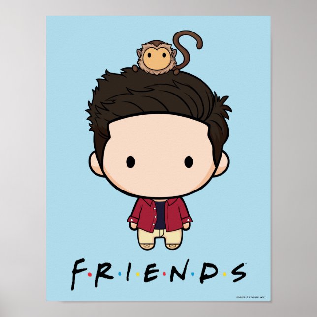 FRIENDS™ | Ross Chibi Poster (Framsidan)