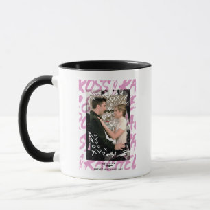 FRIENDS™ Ross Och Rachel Tecknade Hjärtan Mugg
