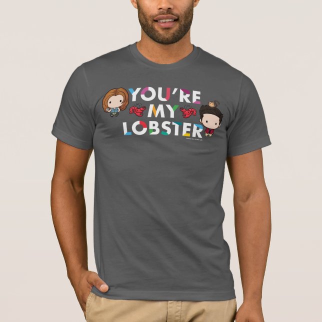 FRIENDS™ | Ross & Rachel  Hummer Chibi T Shirt (Framsida)