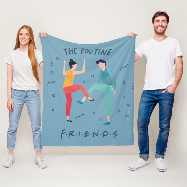 FRIENDS™ | Rutinen Fleecefilt (På plats)