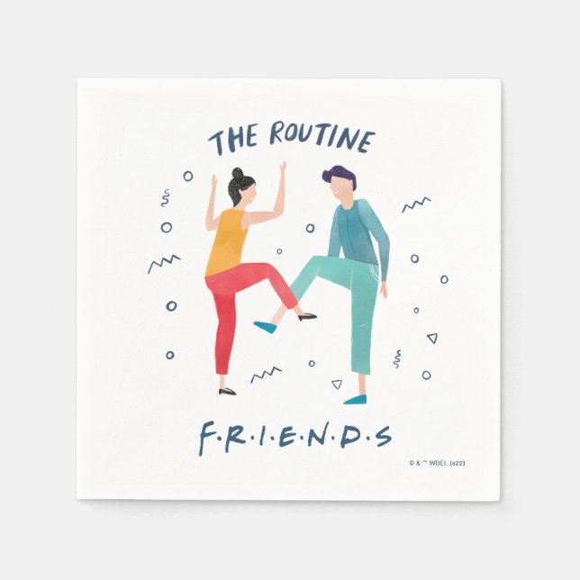 FRIENDS™ | Rutinen Pappersservett (Framsidan)