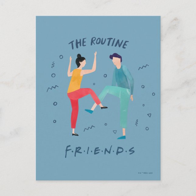 FRIENDS™ | Rutinen Vykort (Framsida)