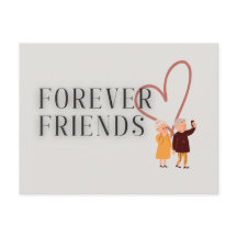 Friends: Selfie Postcard